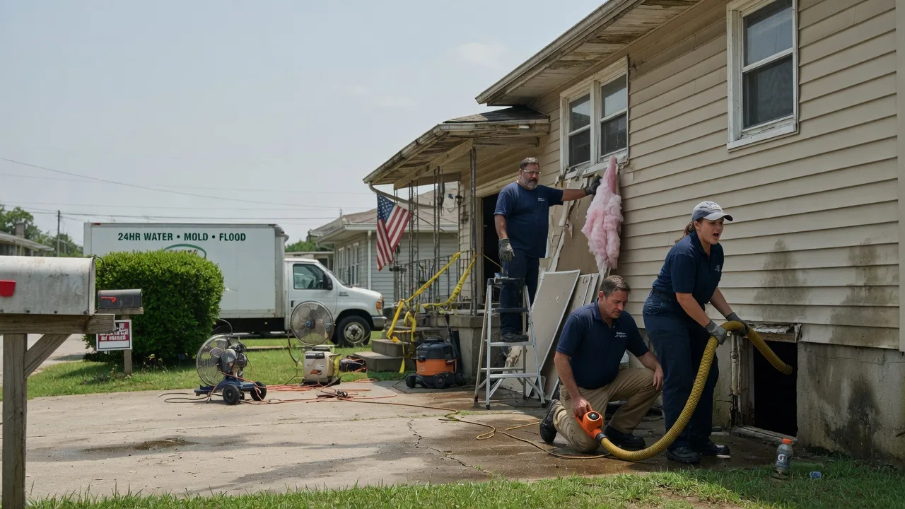 Water Damage Repair in Bristow, OK near me